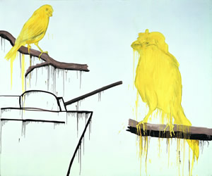 [M. Kippenberger, V&ouml;gel und Panzer]